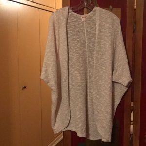 Throw Jacket, cream blend, never worn